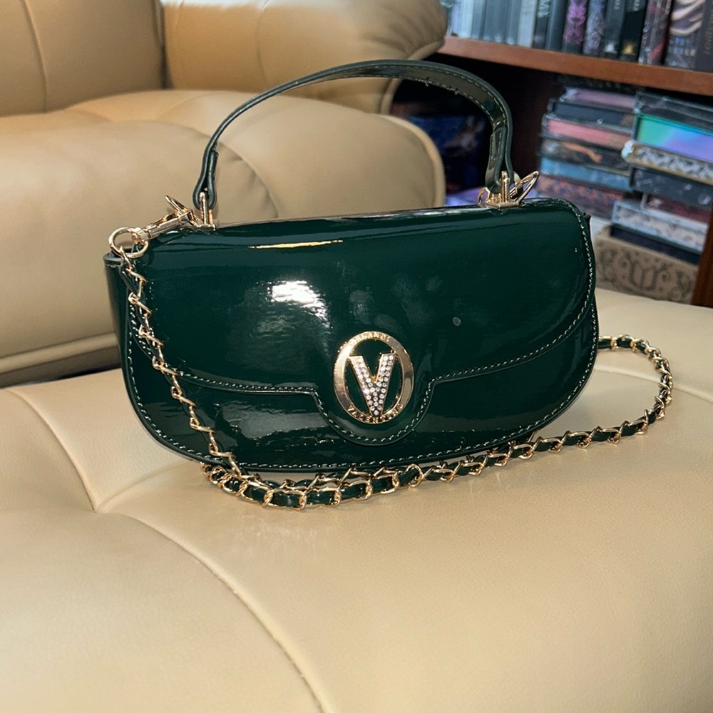 Green Valentino Orlandi hand bag